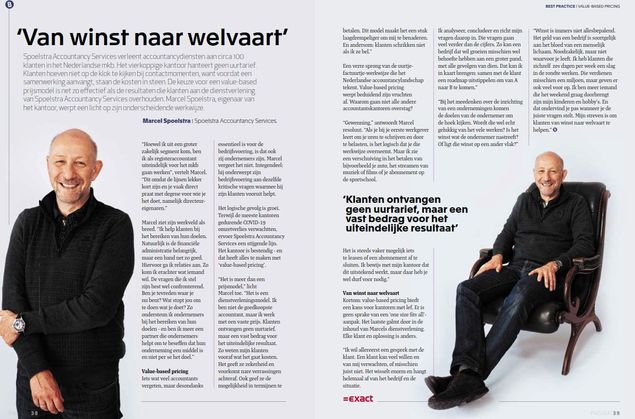 Van Winst naar Welvaart – interview Exact magazine